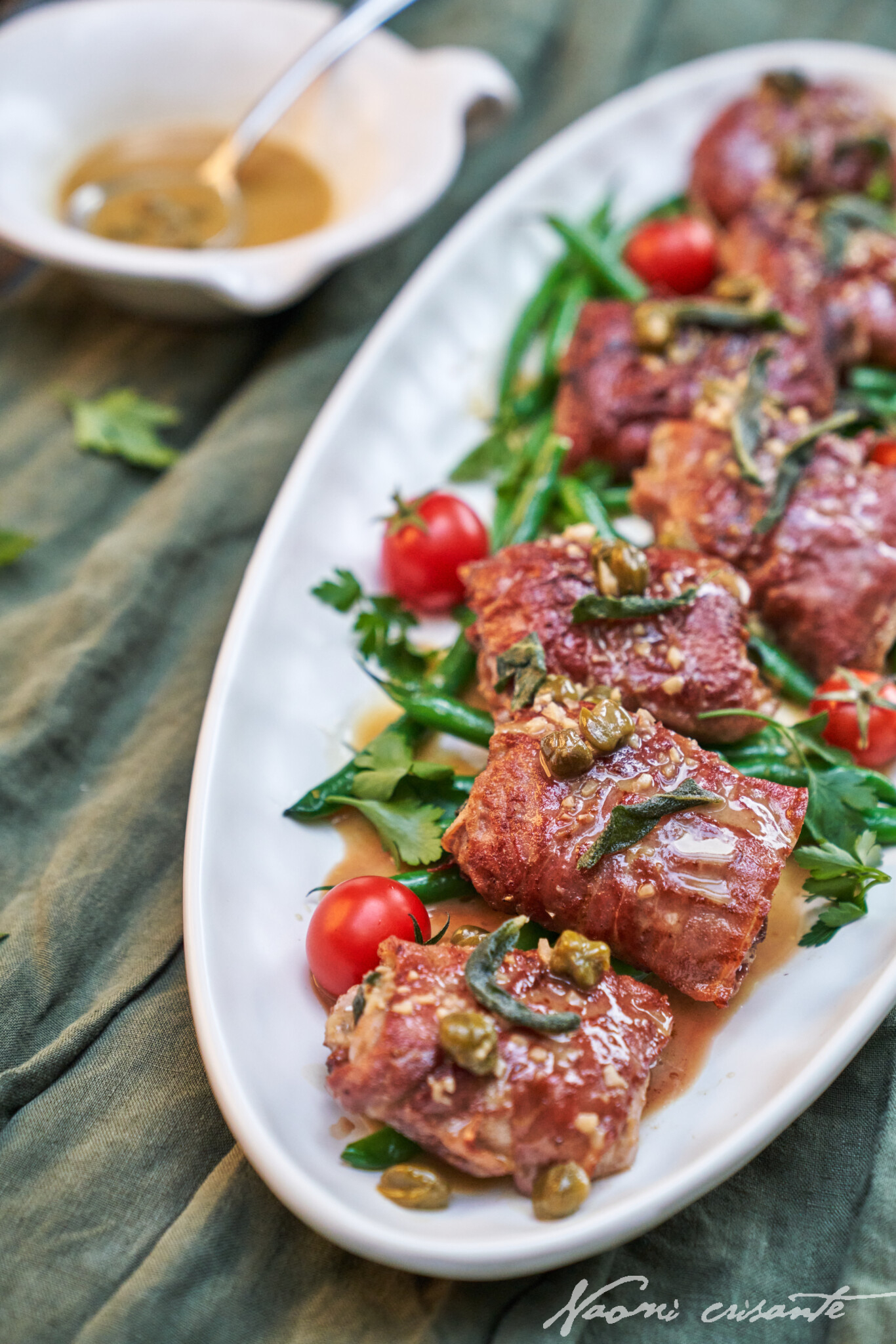 Turkey Cutlets With Prosciutto and Caper Sauce Recipe 