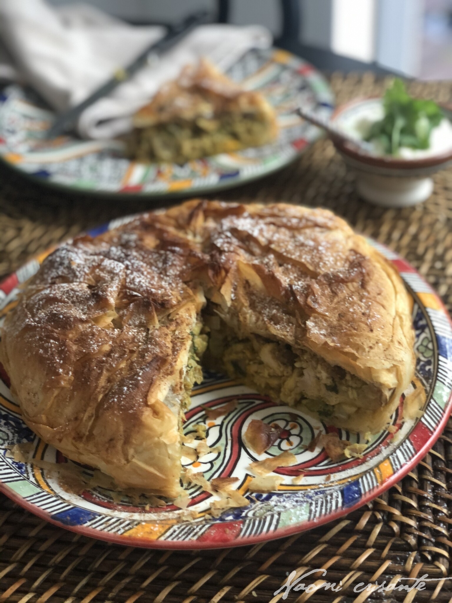 Moroccan Chicken Pie (B’stilla) – Naomi Crisante