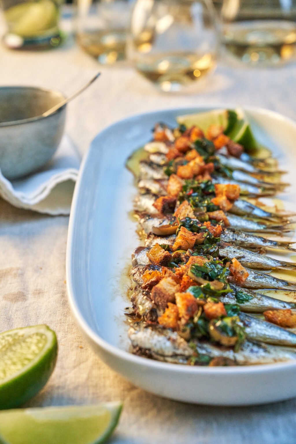 Grilled Sardines With Lemon, Garlic, and Paprika Recipe